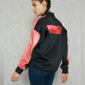Adidas Stellasport Black and Pink Jacket